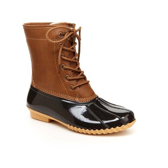 JBU by Jambu Women's Maplewood Waterproof Rain Mid Calf Boot Chocolate Brown - Picture 3 of 5